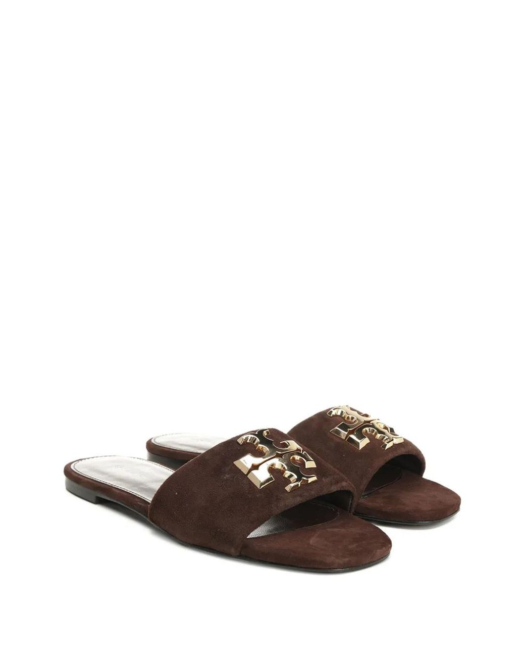 Tory Burch Brown Eleanor Slide