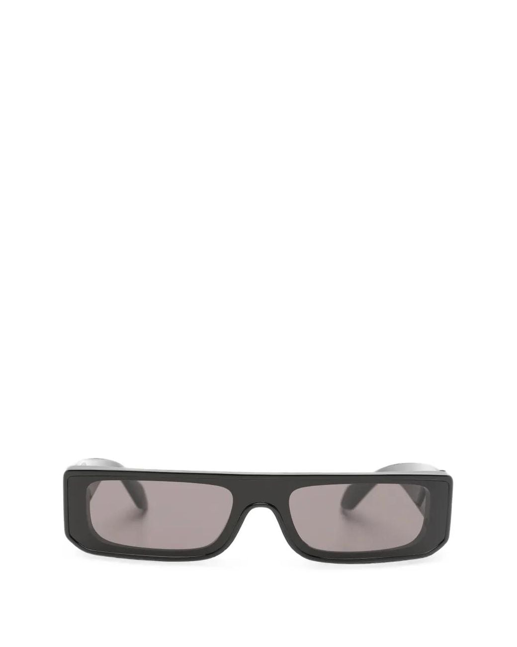 Alaïa Gray Rectangle-Frame Sunglasses