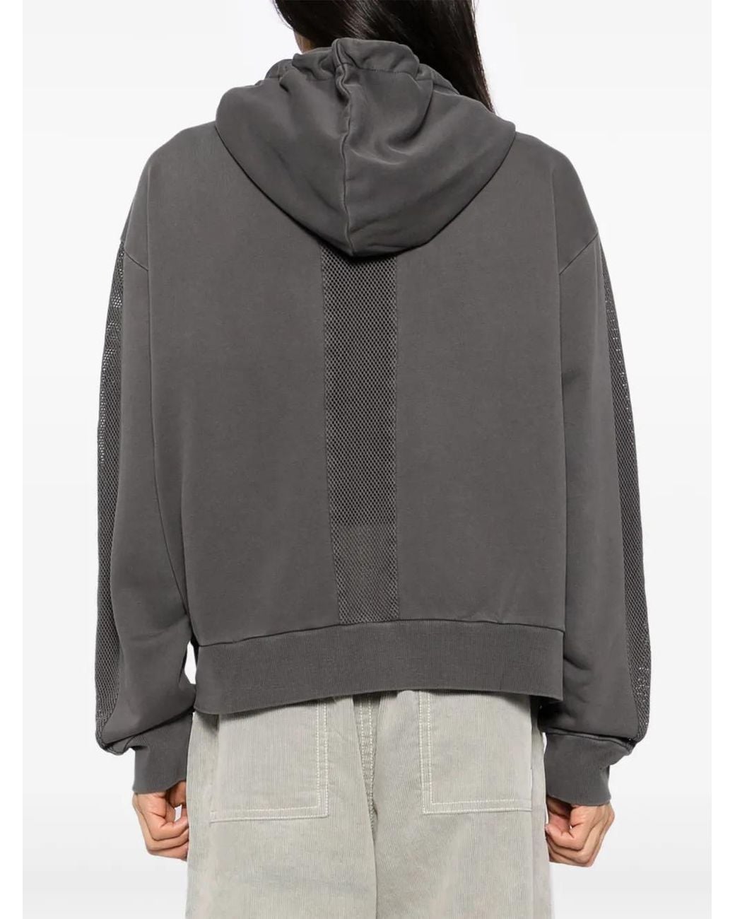 FIVE CM Hoodie Met Patchwork in het Black voor heren