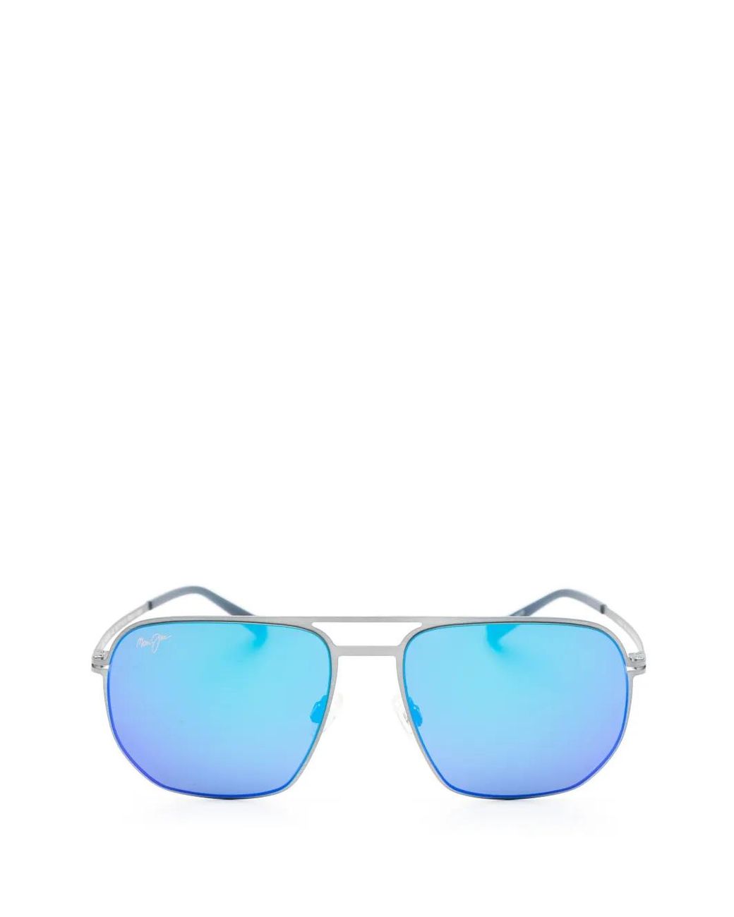 Maui Jim Blue Shark's Cove Pilot-Frame Sunglasses