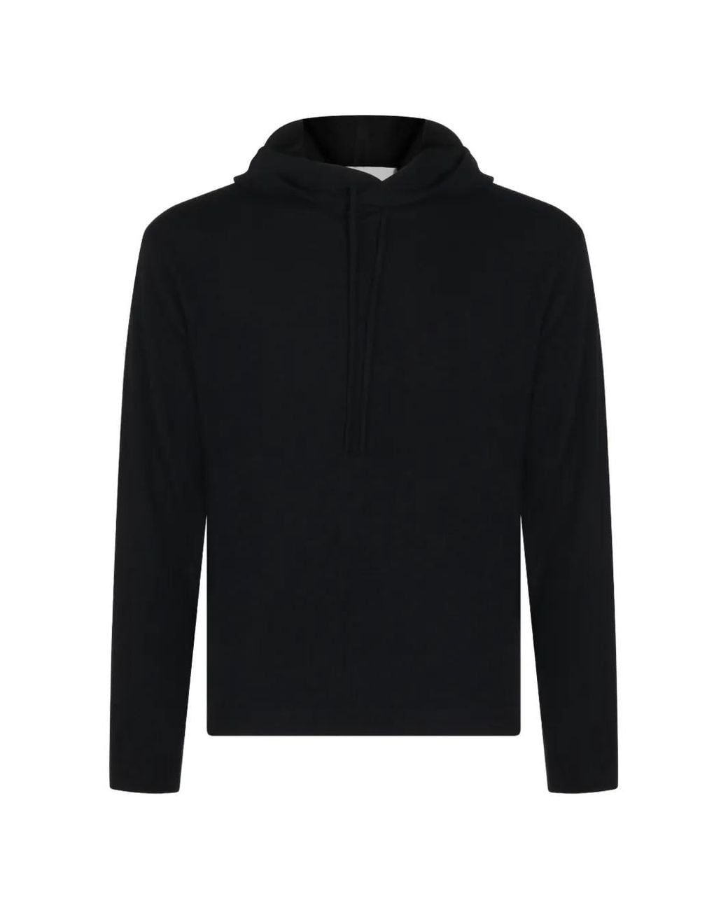 Lisa Yang Black Cashmere Hoodie for men