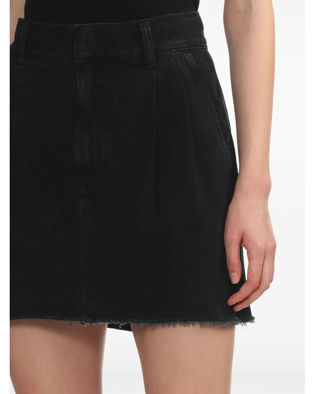 Agolde Black Becker Skirt