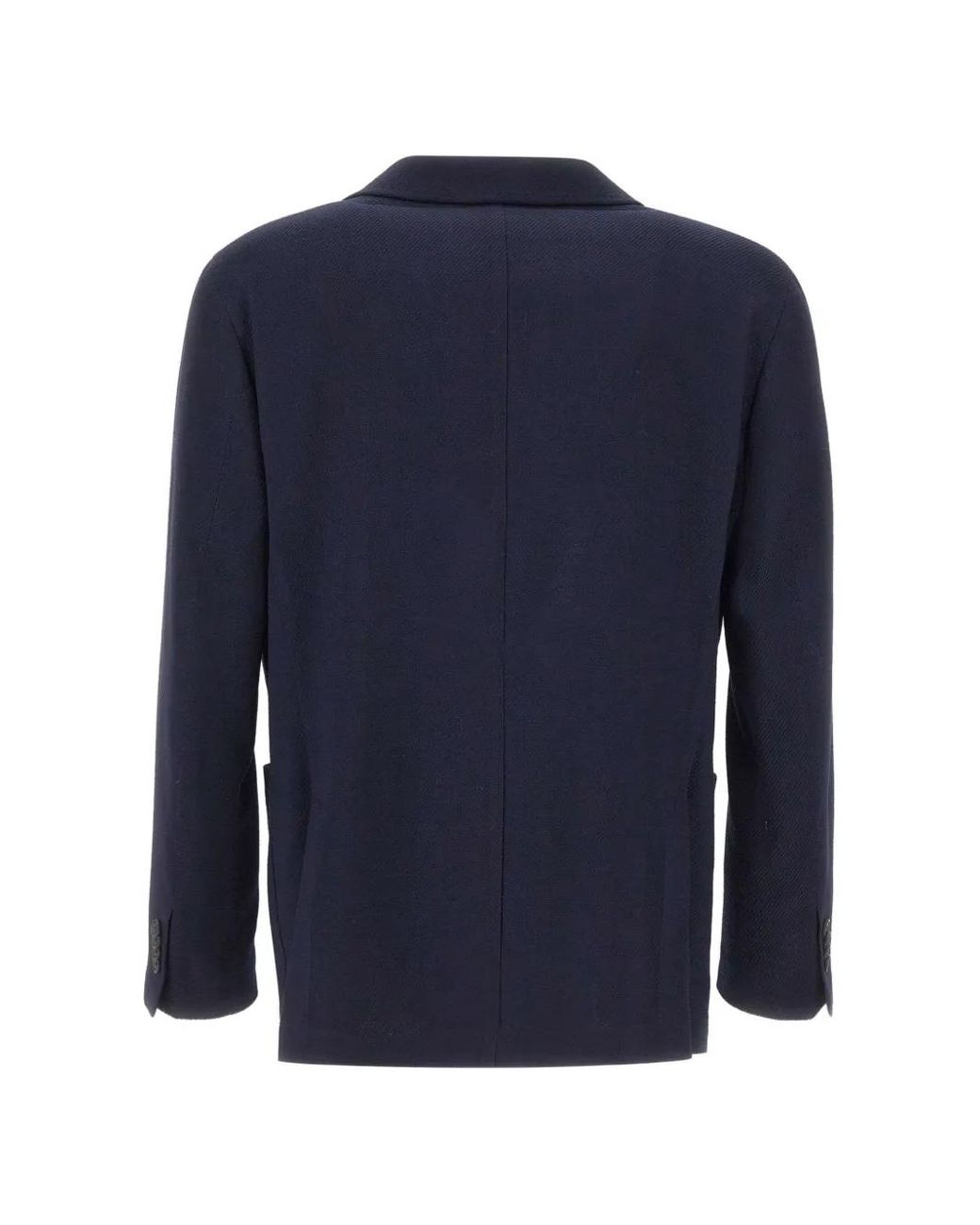 Manuel Ri Rz Logo Manuel Ritz Logo-Pin Patch-Pocket Blazer in Blue for Men | Lyst