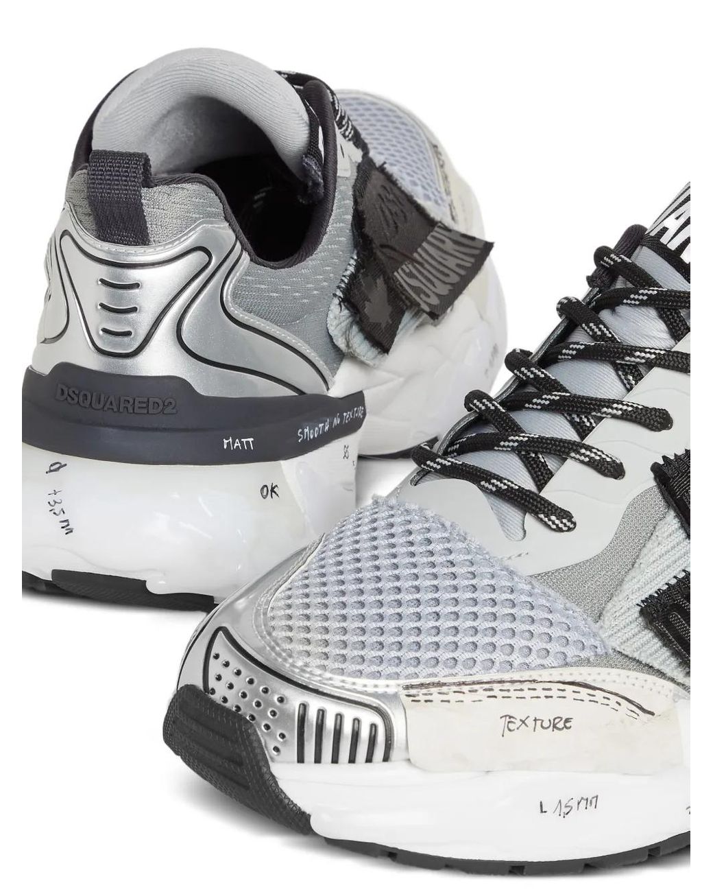 DSquared² Faster Sneakers in White für Herren