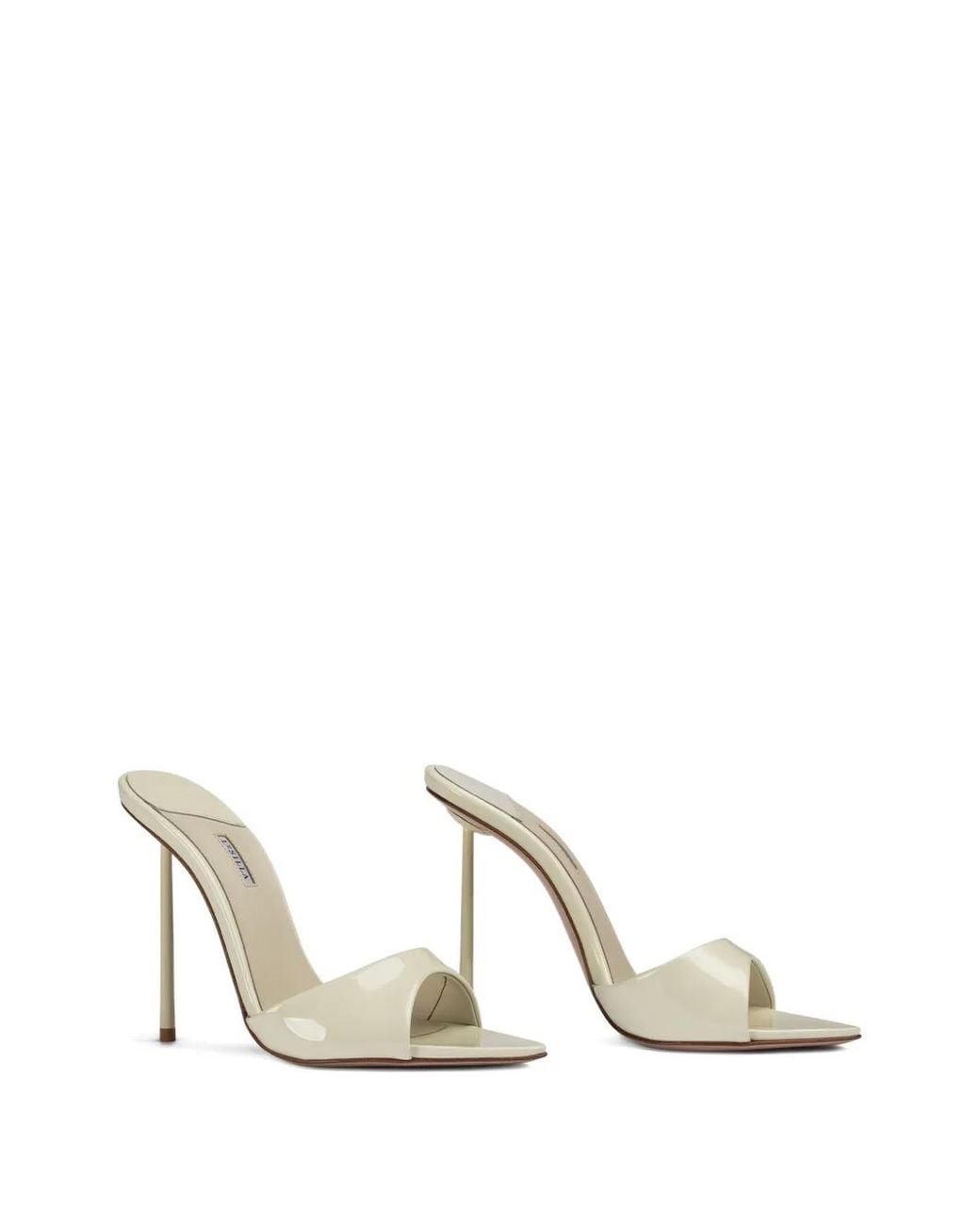 Le Silla White Bella Mules