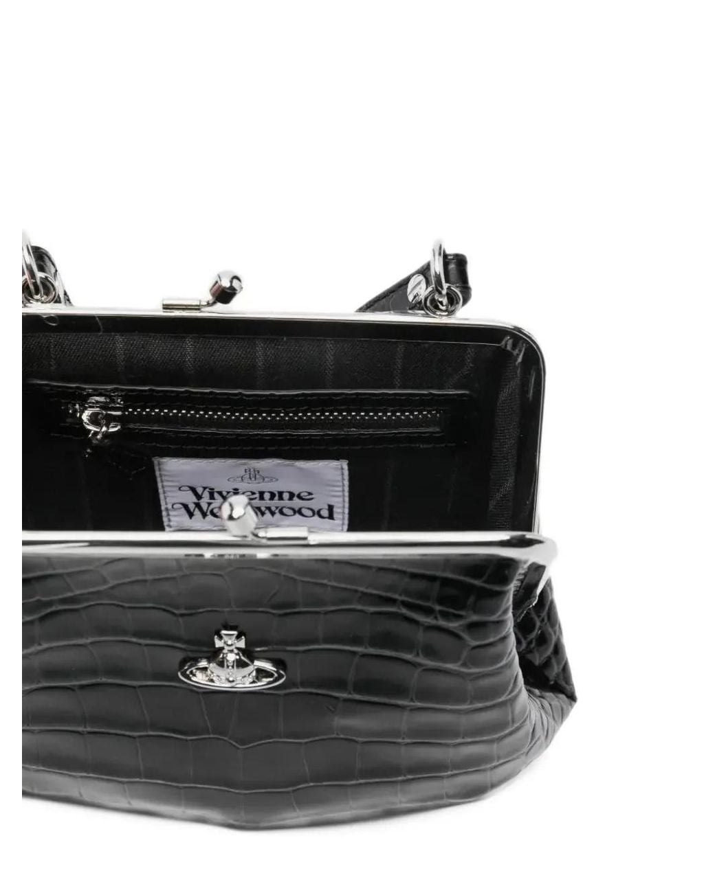 Vivienne Westwood White Granny Frame Purse