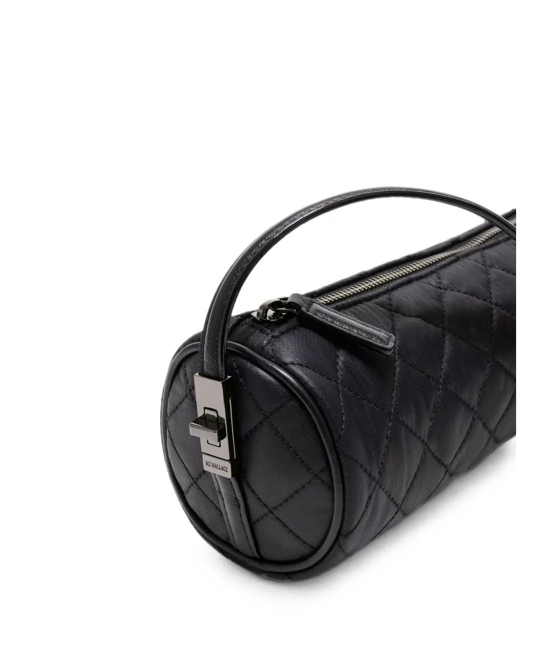 MZ Wallace Black Astor Cylinder Shoulder Bag