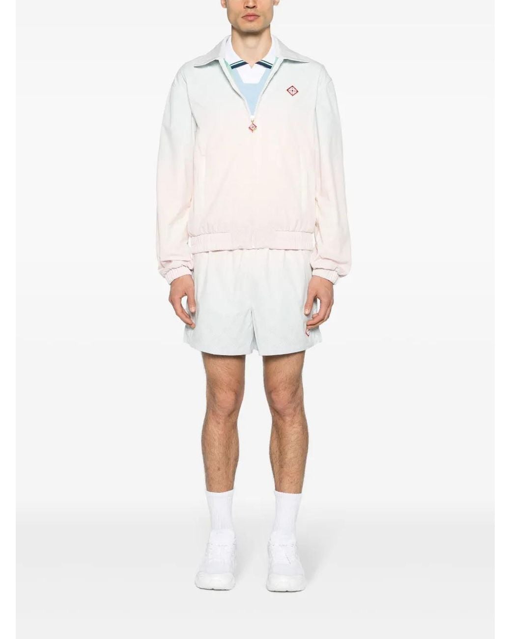 Casablanca Pink Laser Monogram Track Jacket for men