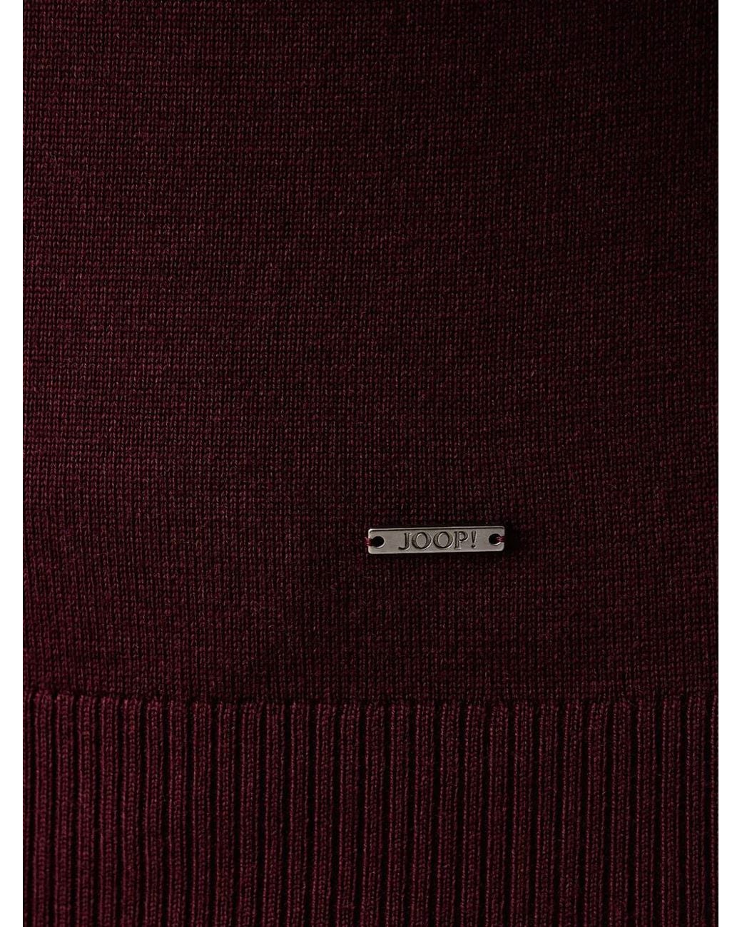 Joop! Red Logo-Plaque Crew-Neck Sweater for men