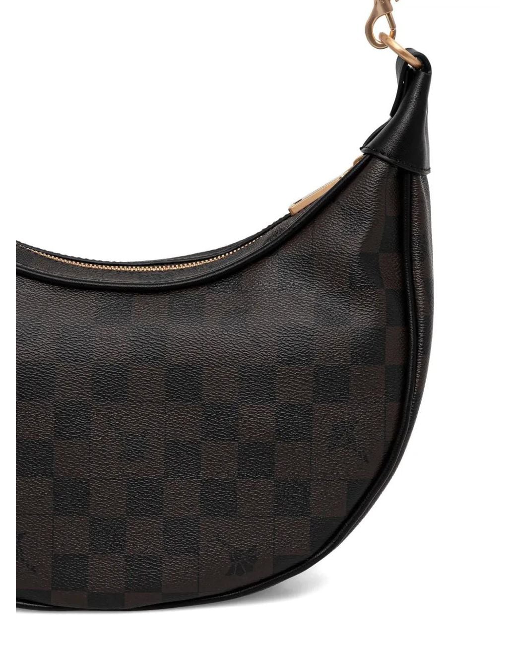 Joop! Black Checked Shoulder Bag