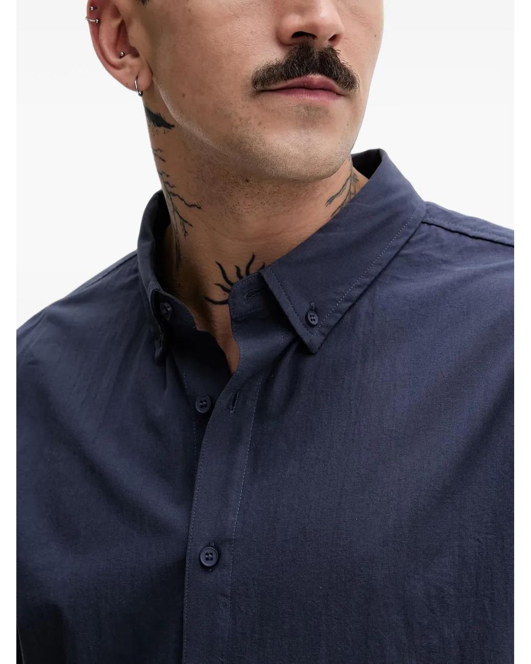Hurley Button-Down Overhemd in het Blue voor heren