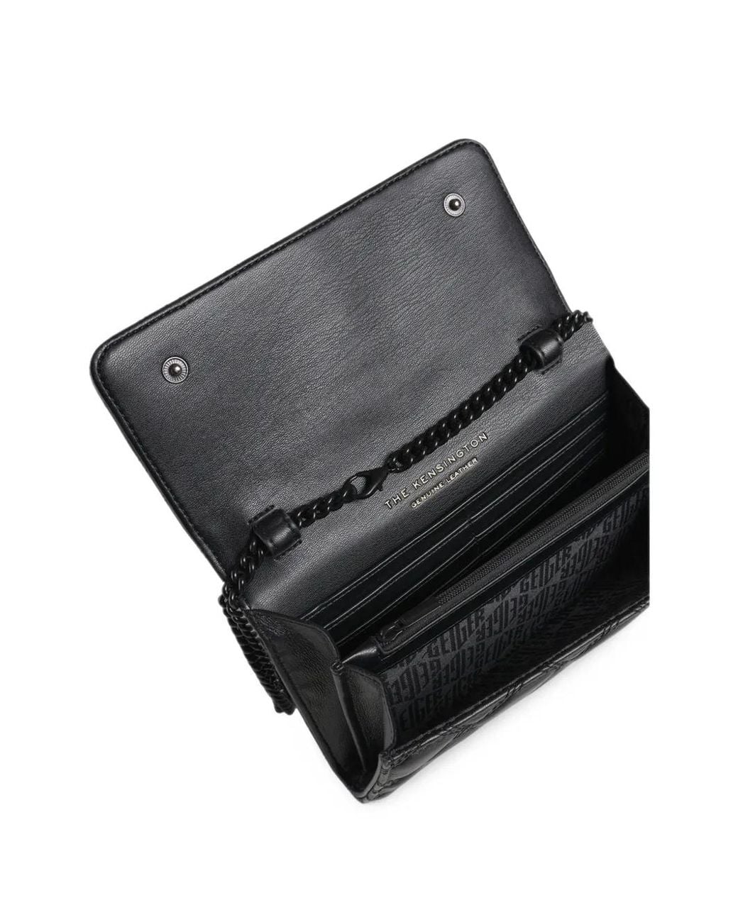 Kurt Geiger Gray Drench Wallet On Chain