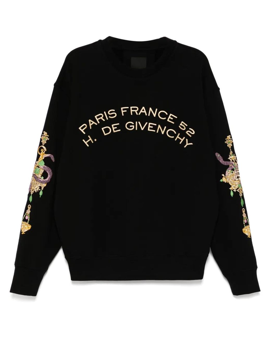Givenchy Black Boxy Fit Sweatshirt for men