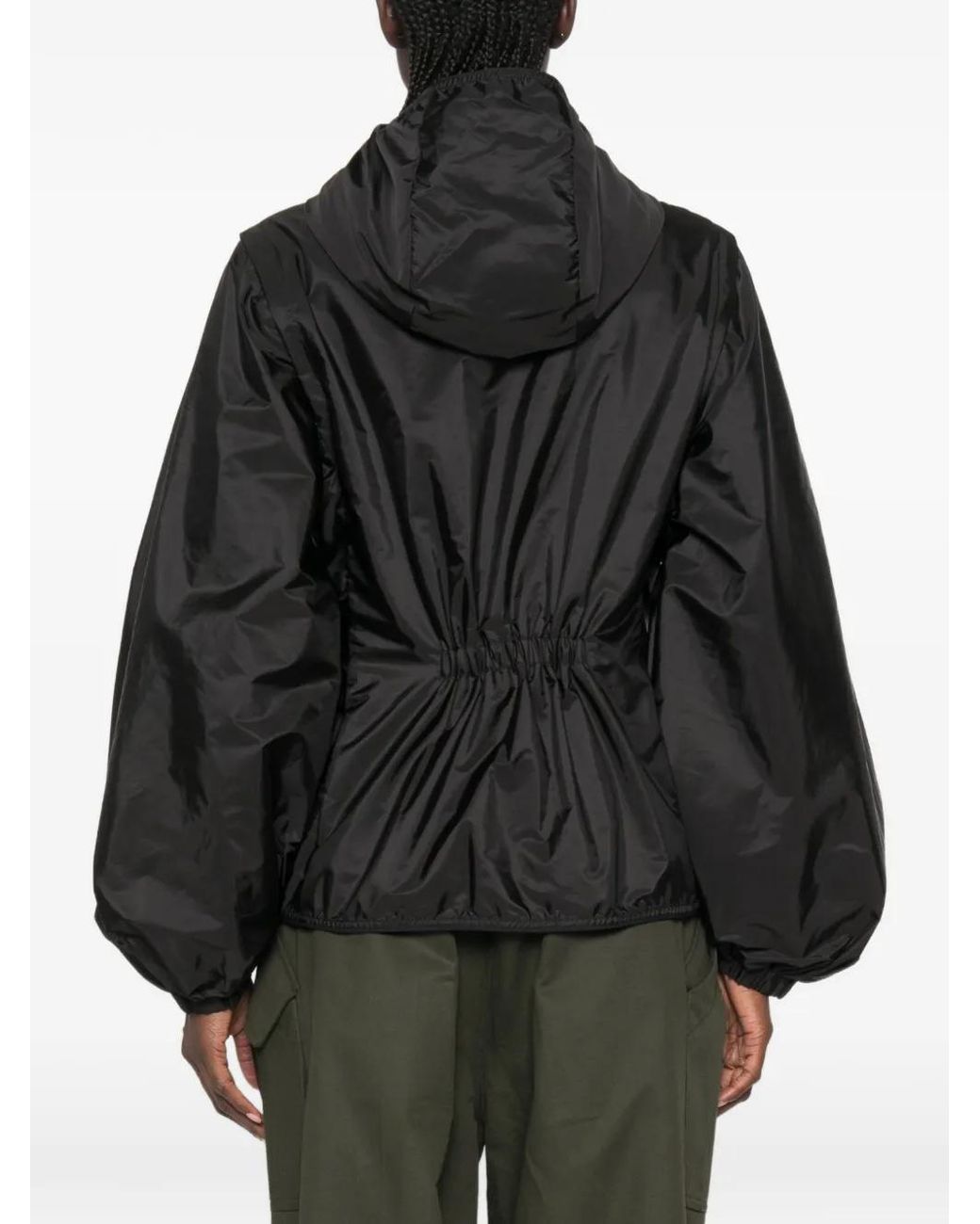 Moncler Black Polyester Mirage Jacket Outerwear