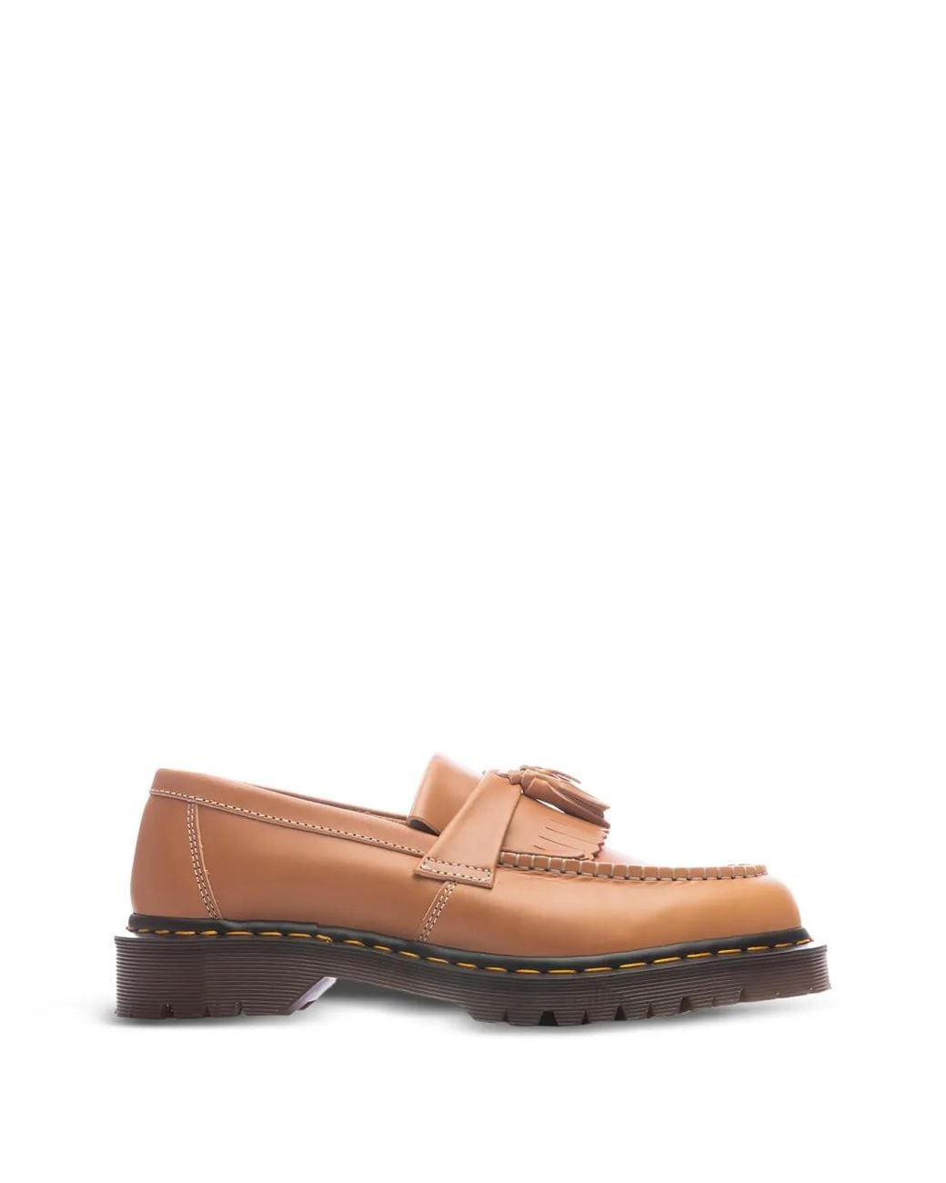 Dr. Martens Brown Adrian Tassel Loafers for men