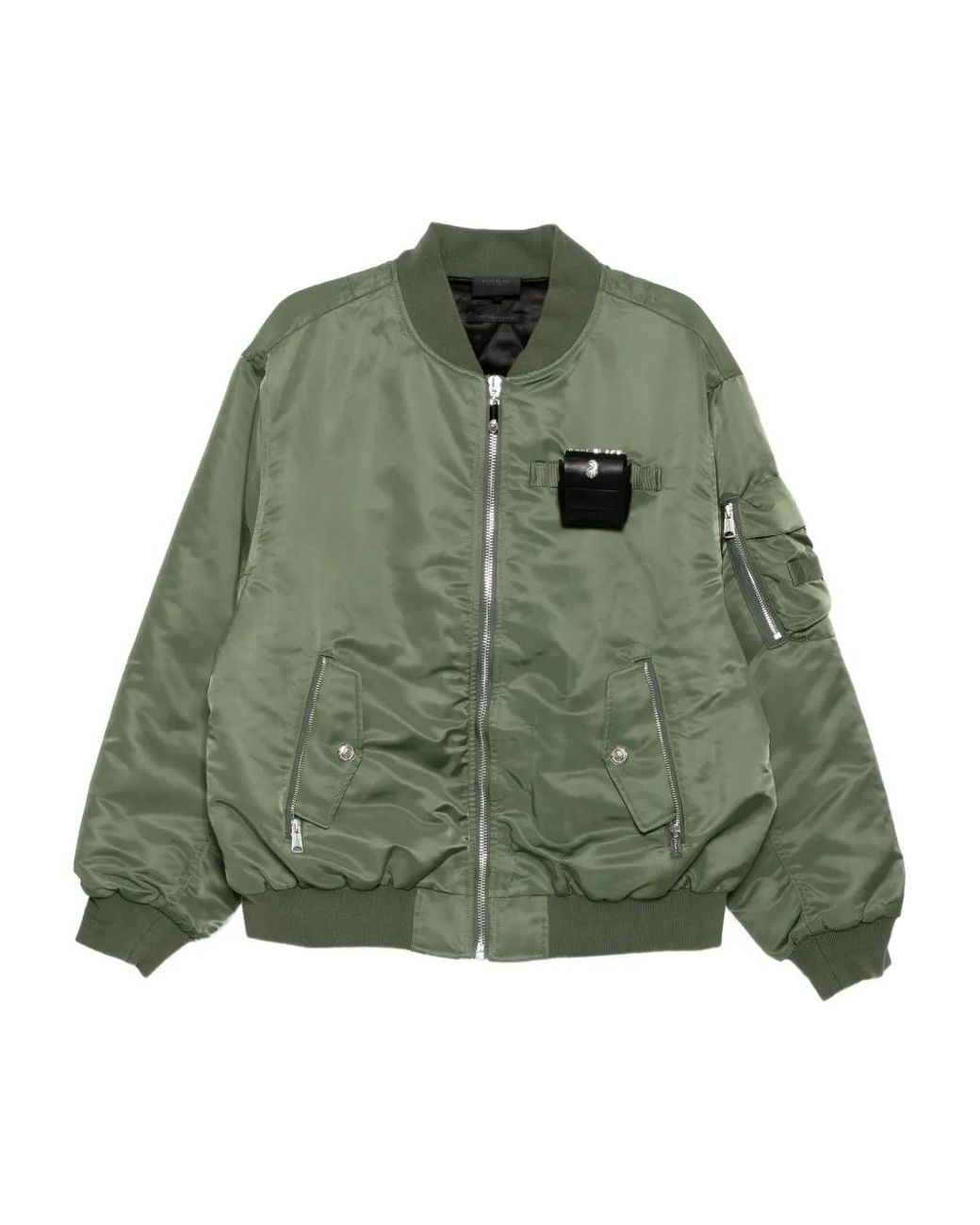 A Bathing Ape Green Embroidery Logo Jacket for men