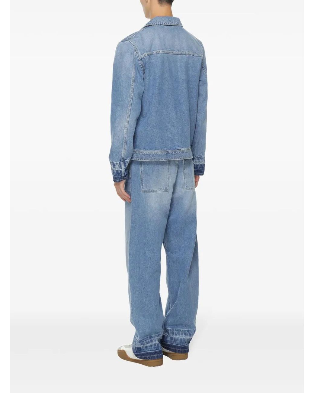 Won Hundred Blue Denim Jacket for men