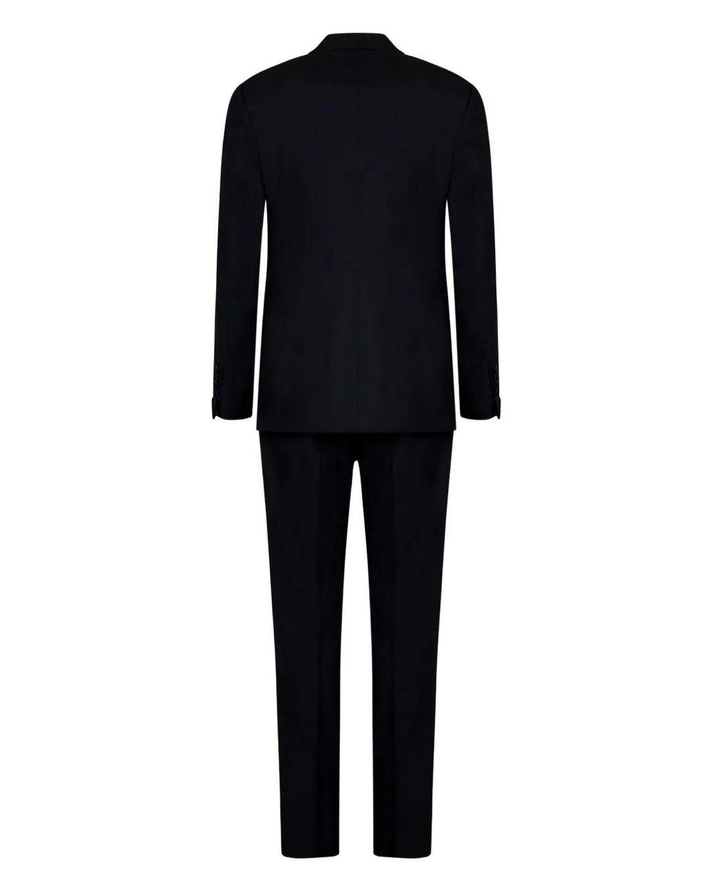 Tom Ford Black Single-Breasted Wool Suit for men