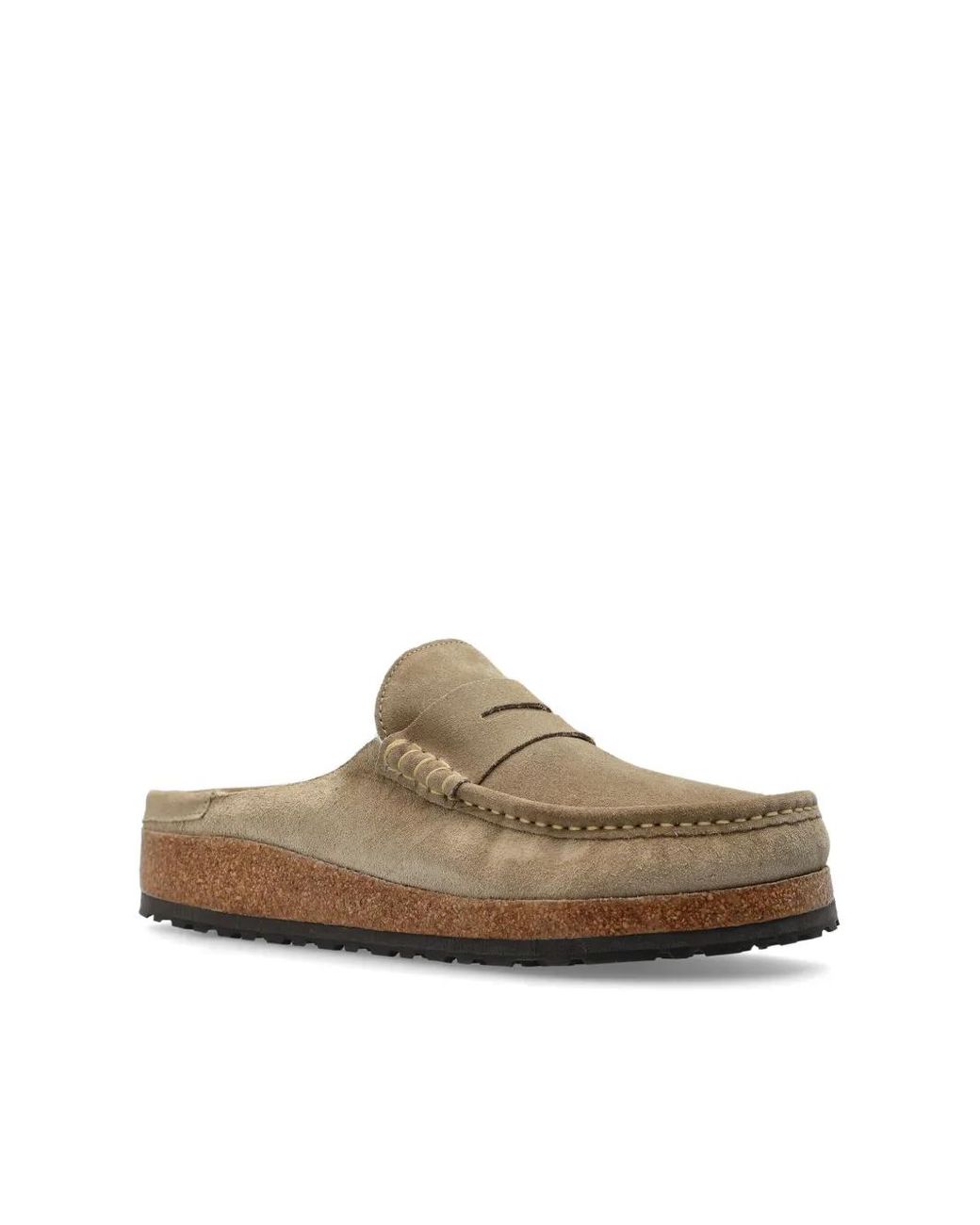 Birkenstock Brown Naples Slippers for men