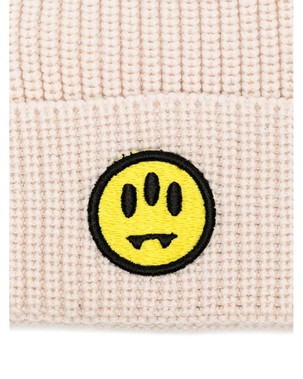 Barrow Natural Logo-Patch Beanie