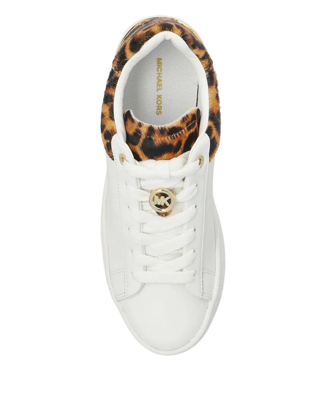 MICHAEL Michael Kors White "Dottie" Sports Shoes