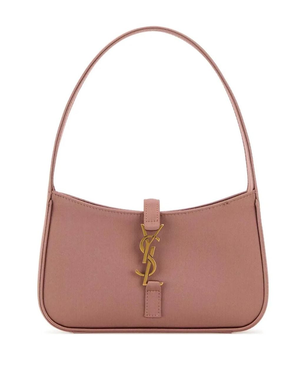 Saint Laurent Brown Mini Le 5 À 7 Tote Bag