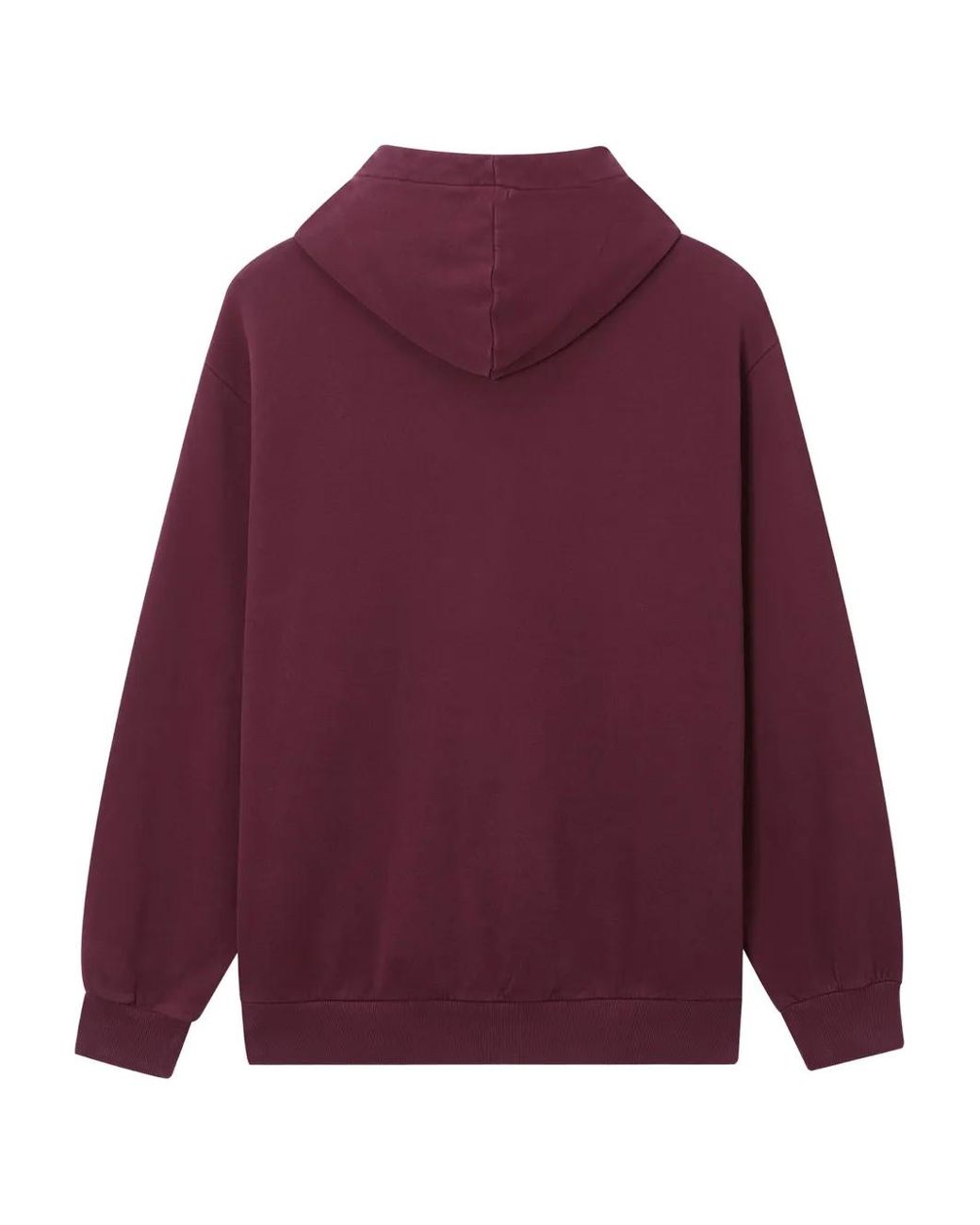 Chocoolate Purple Patch-Detail Hoodie for men