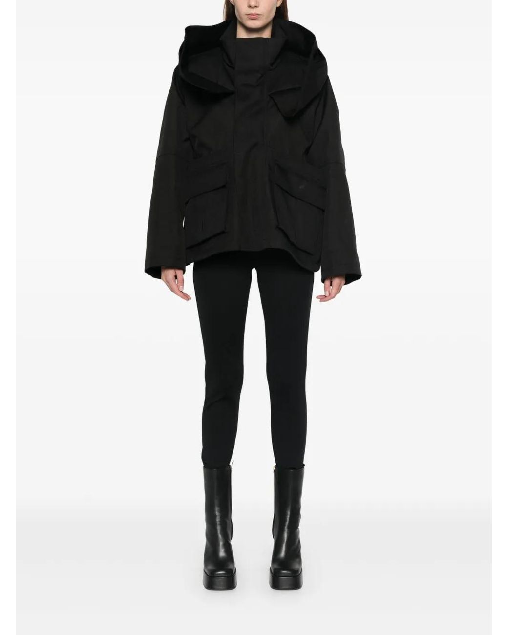 Balenciaga Black Canvas Jacket