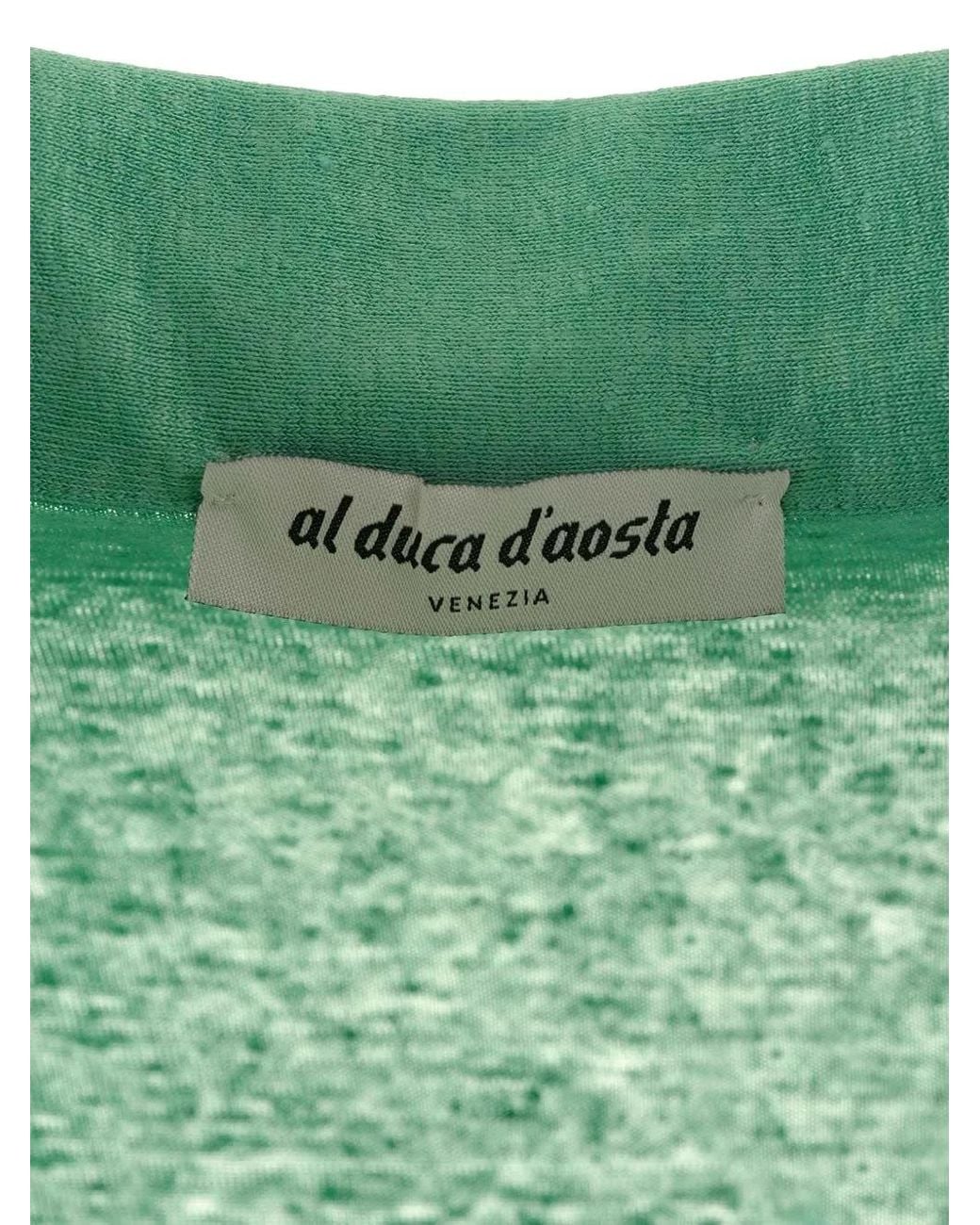 Al Duca D'aosta Green Slim-Fit Polo Shirt for men