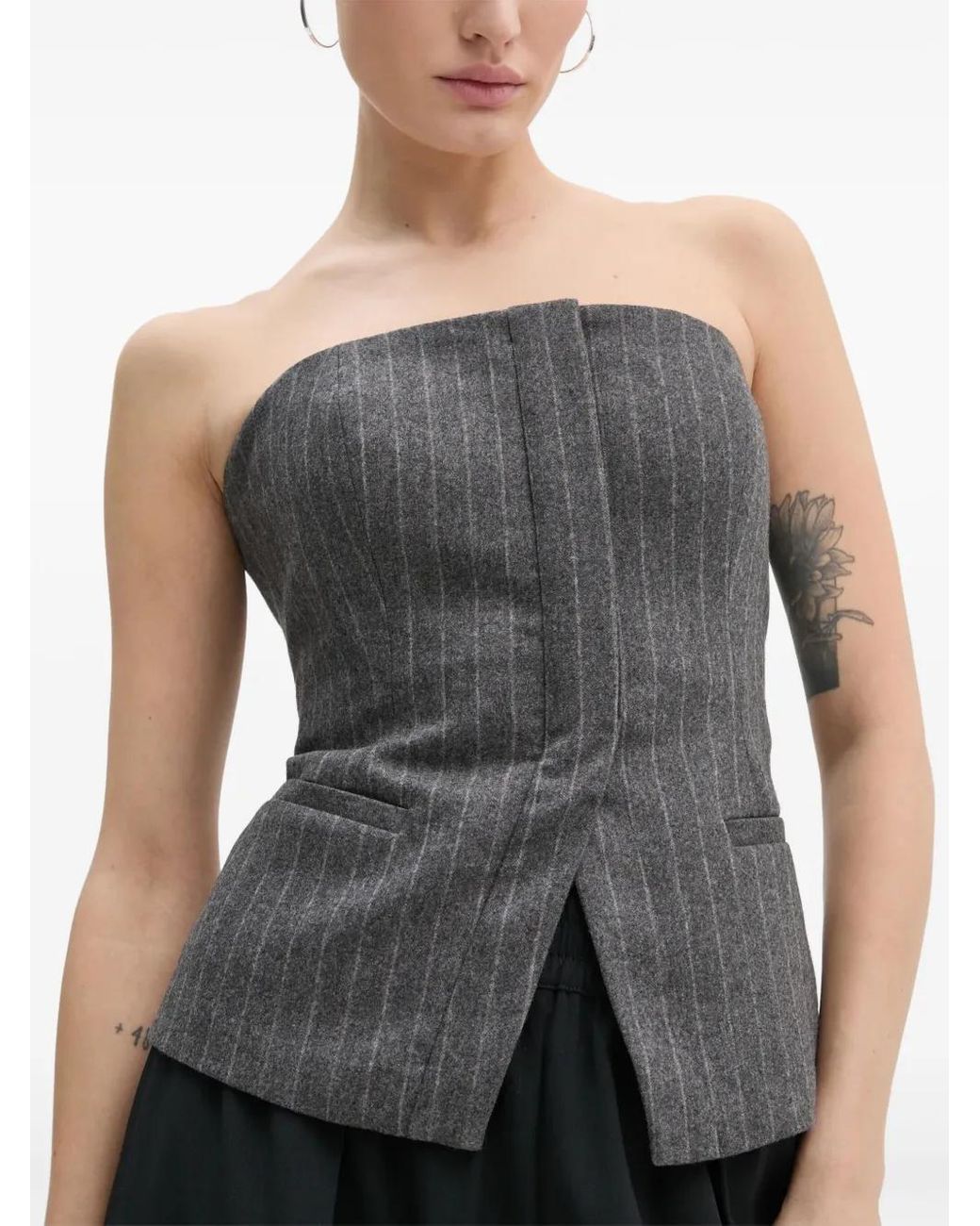 A.L.C. Gray Renee Top