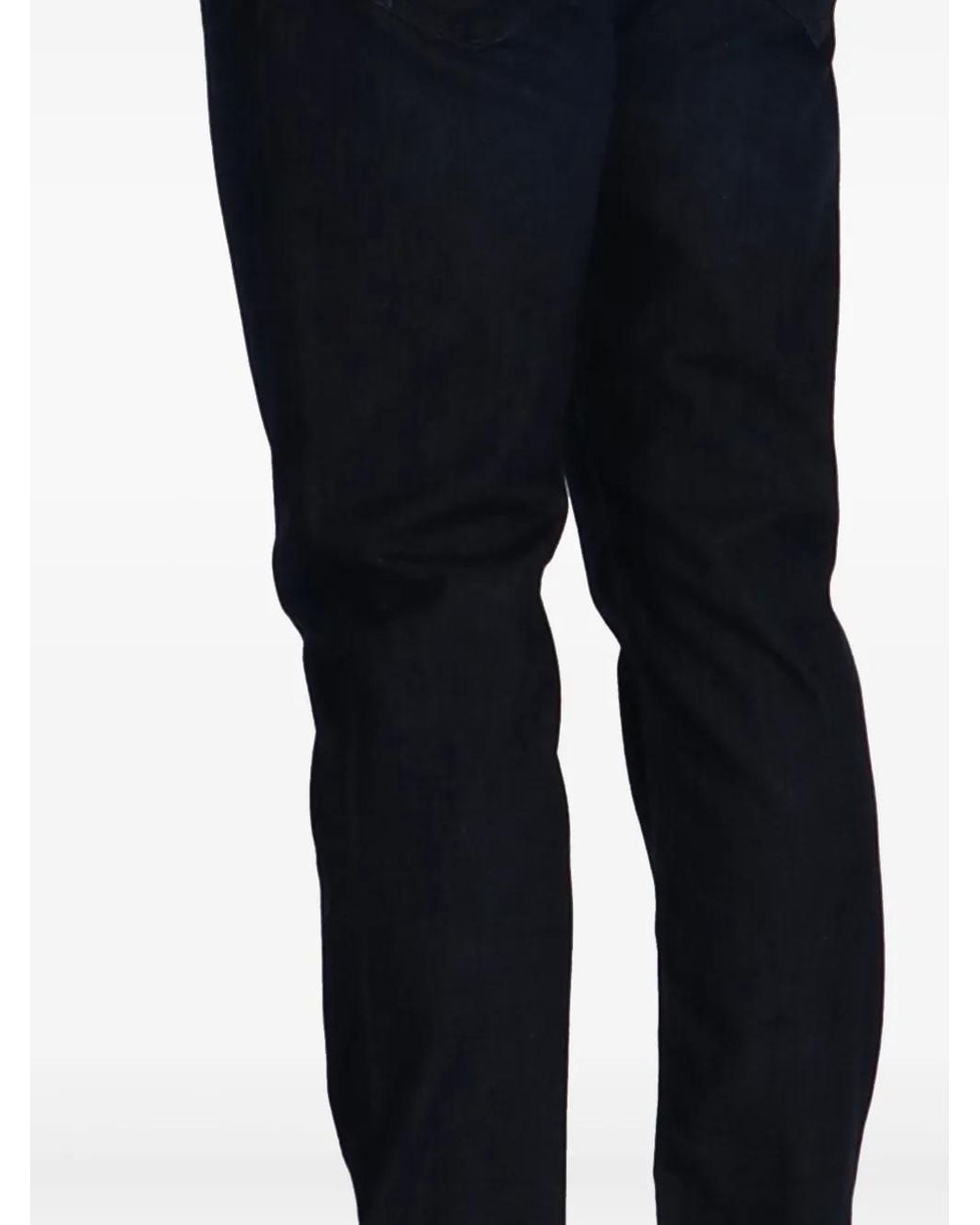 Emporio Armani Blue Cotton Jeans for men