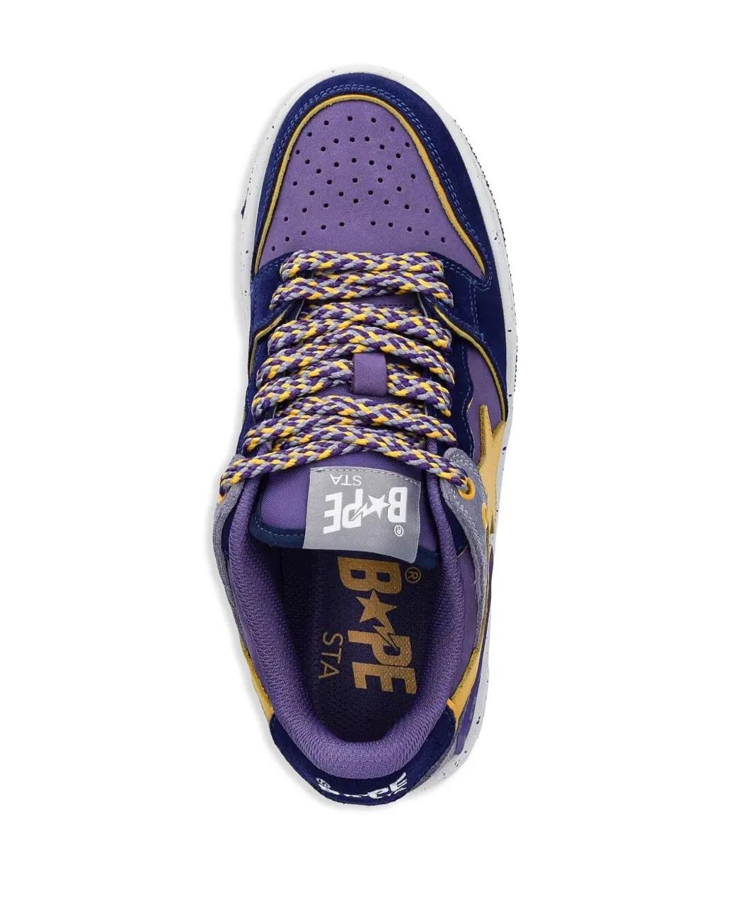 A Bathing Ape Blue Sk8 Sta Sneakers