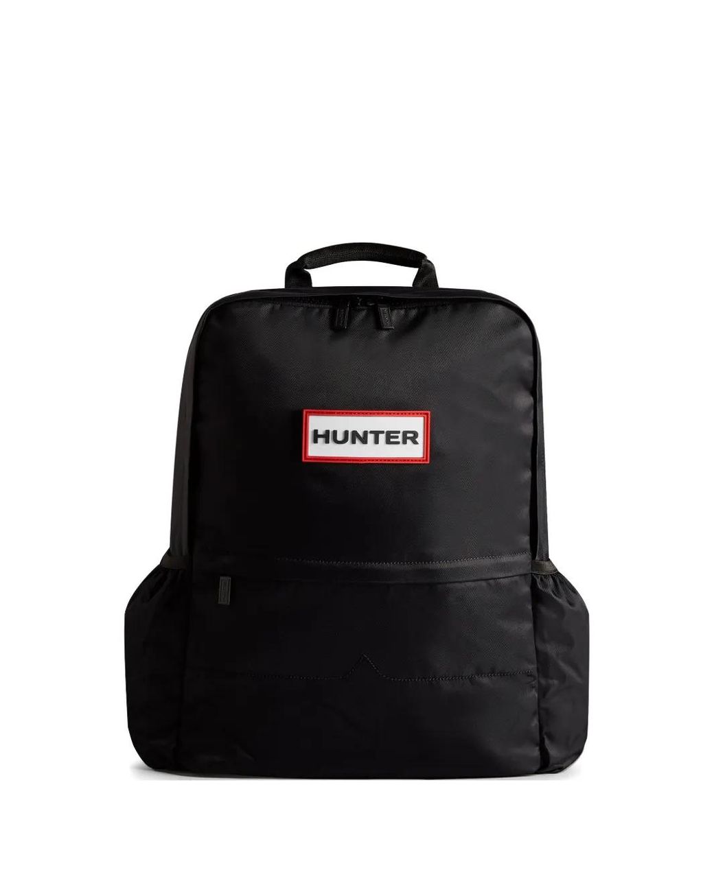Hunter Black Water-Resistant Backpack