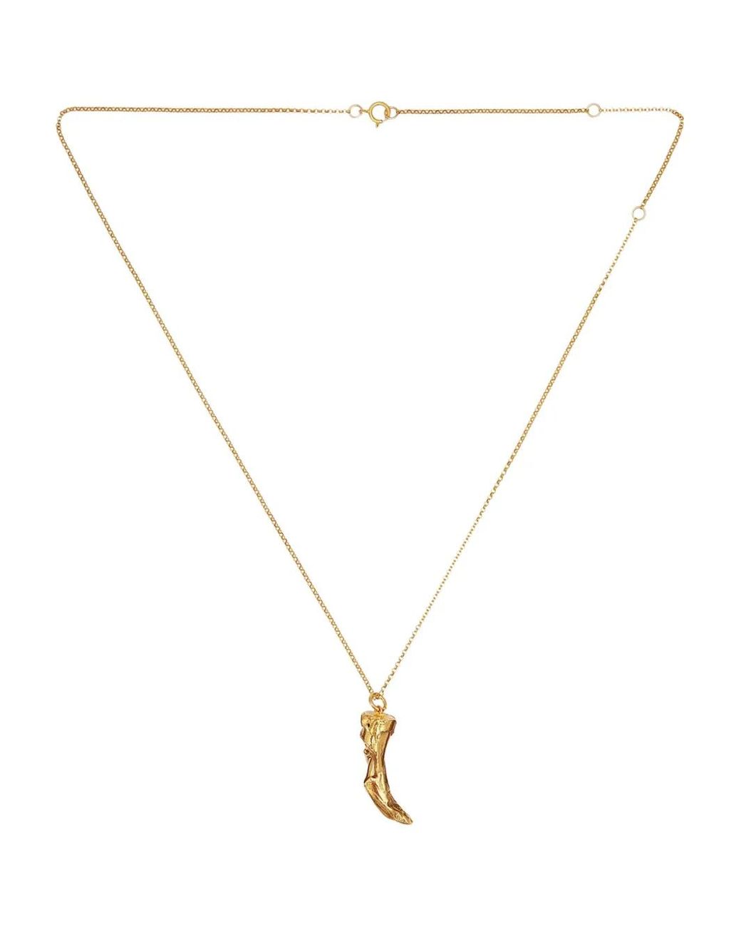 Alighieri White Statement-Pendant Necklace