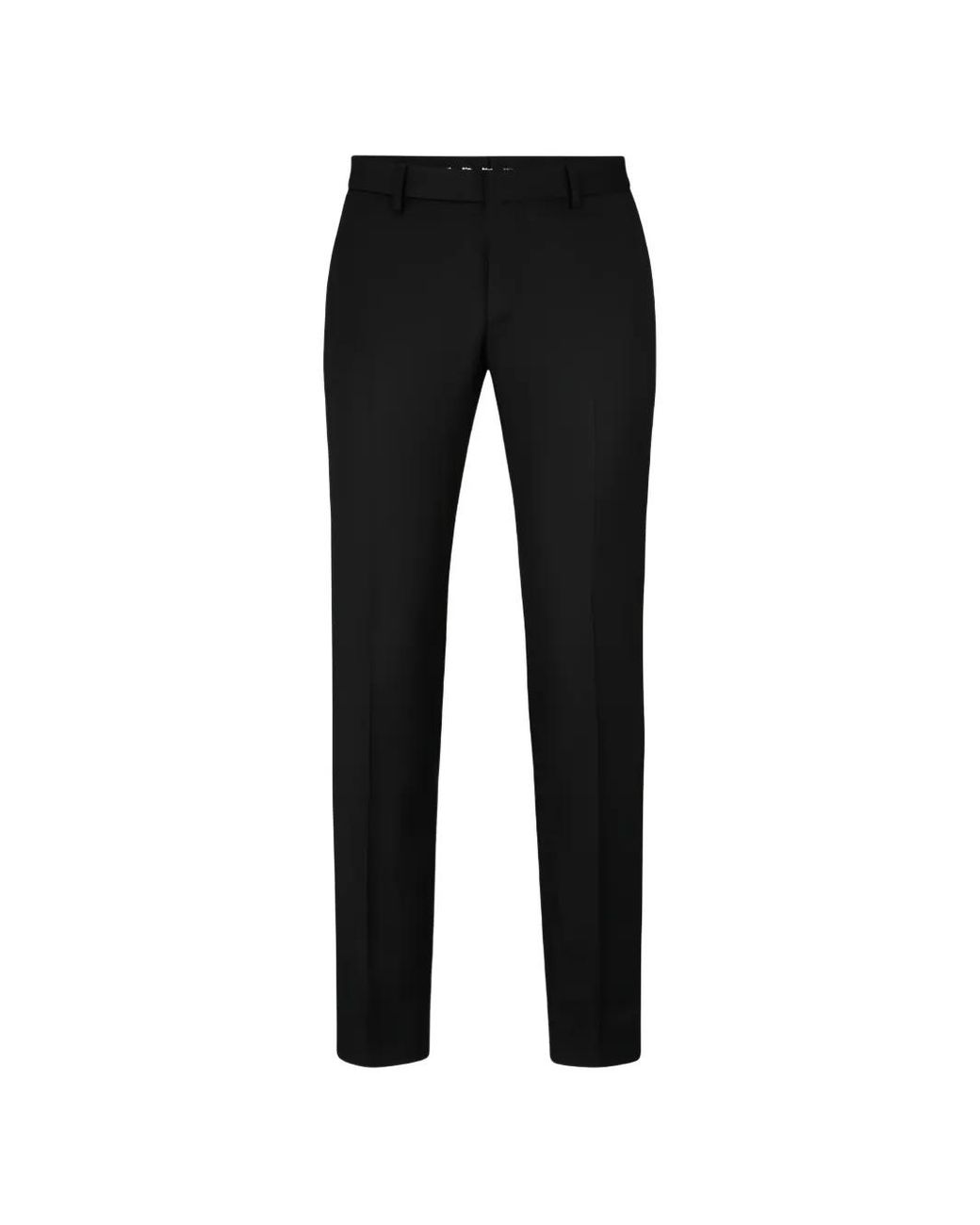Boss Black Pressed-Crease Tailored Trousers for men