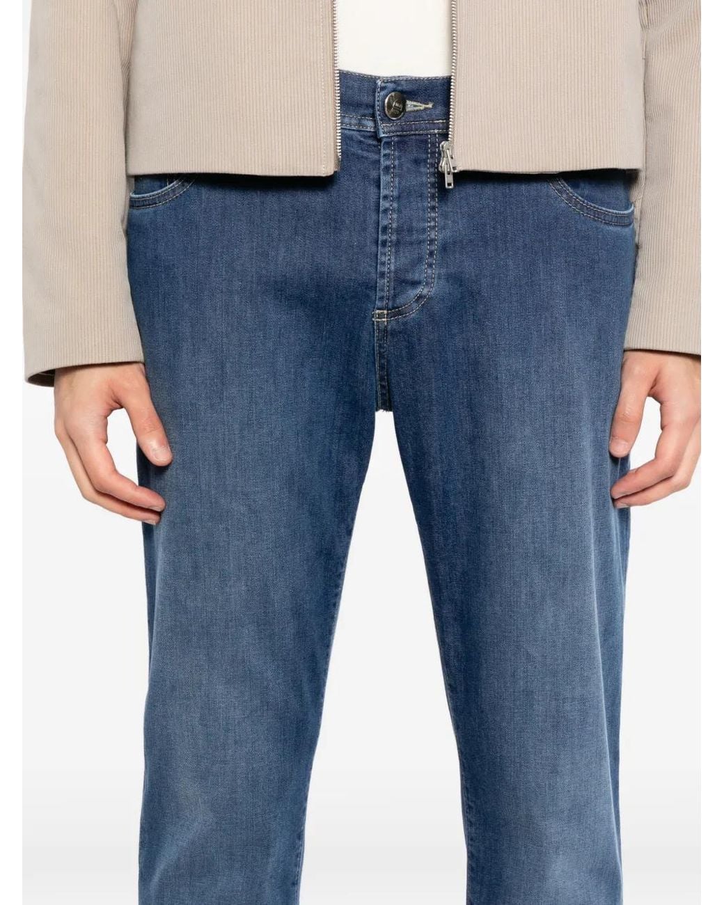 Vaqueros Tokyo richard j. brown de hombre de color Blue