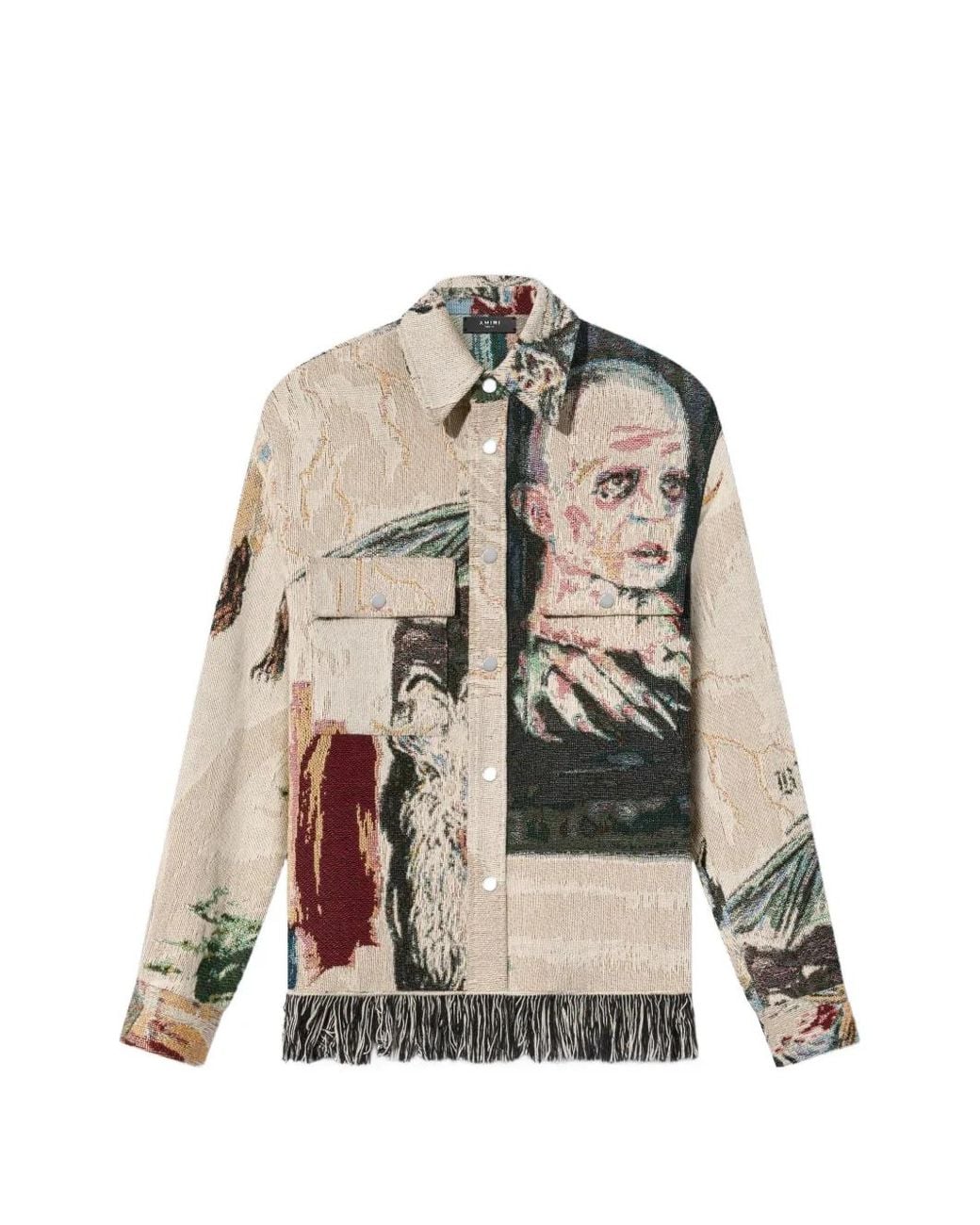 Amiri Natural Tapestry Blood 38' Jacket for men