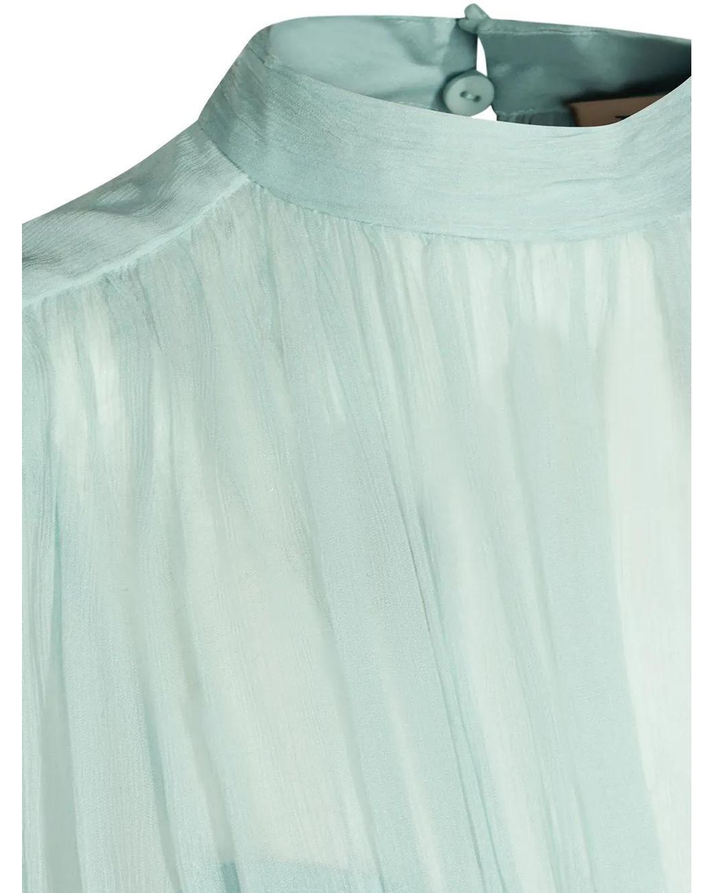 Twinset Green Sleeveless Mini Dress
