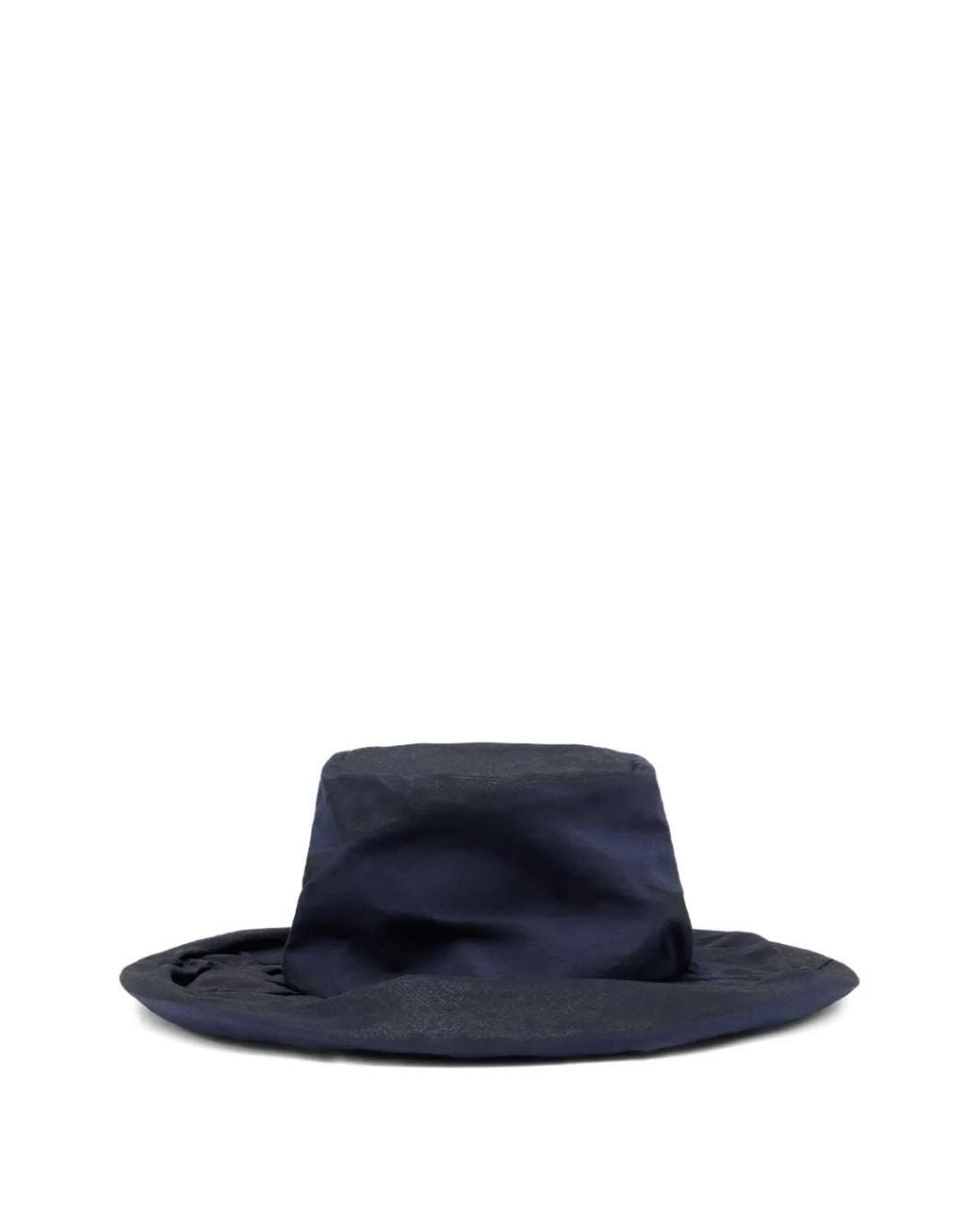 Cappello Con Fiocco di Maison Margiela in Blue