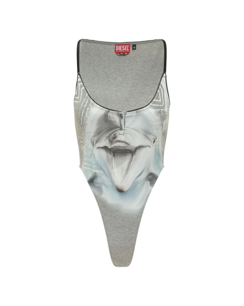 DIESEL Gray T-Ameris-S1 Sleeveless Top