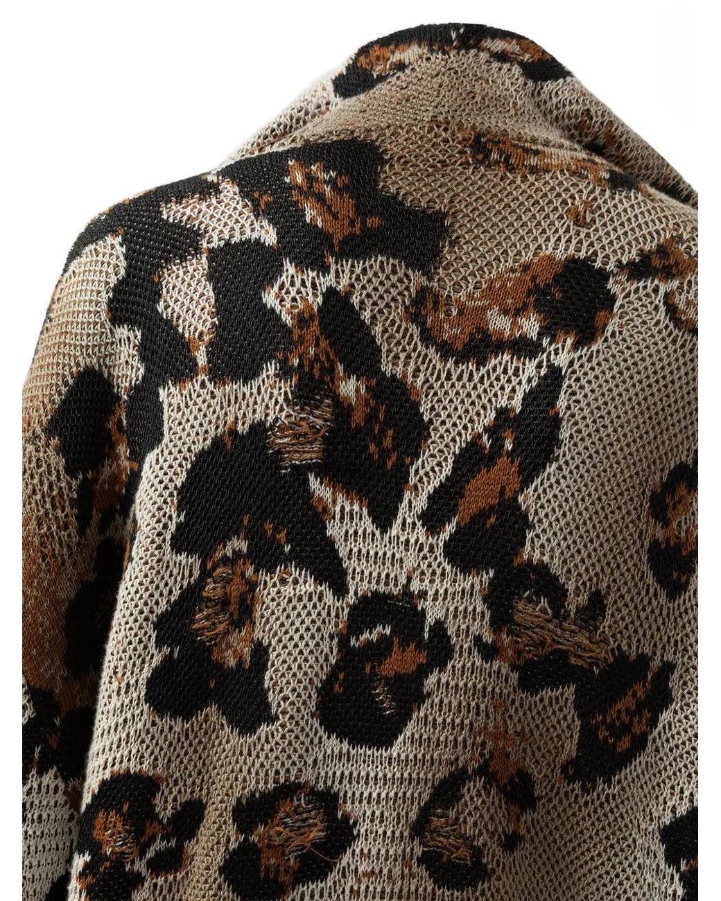 L'Appartement【LANEUS/ラネウス】 LEOPARD CAR Laneus Hooded Leopard-Print Cardigan | Lyst