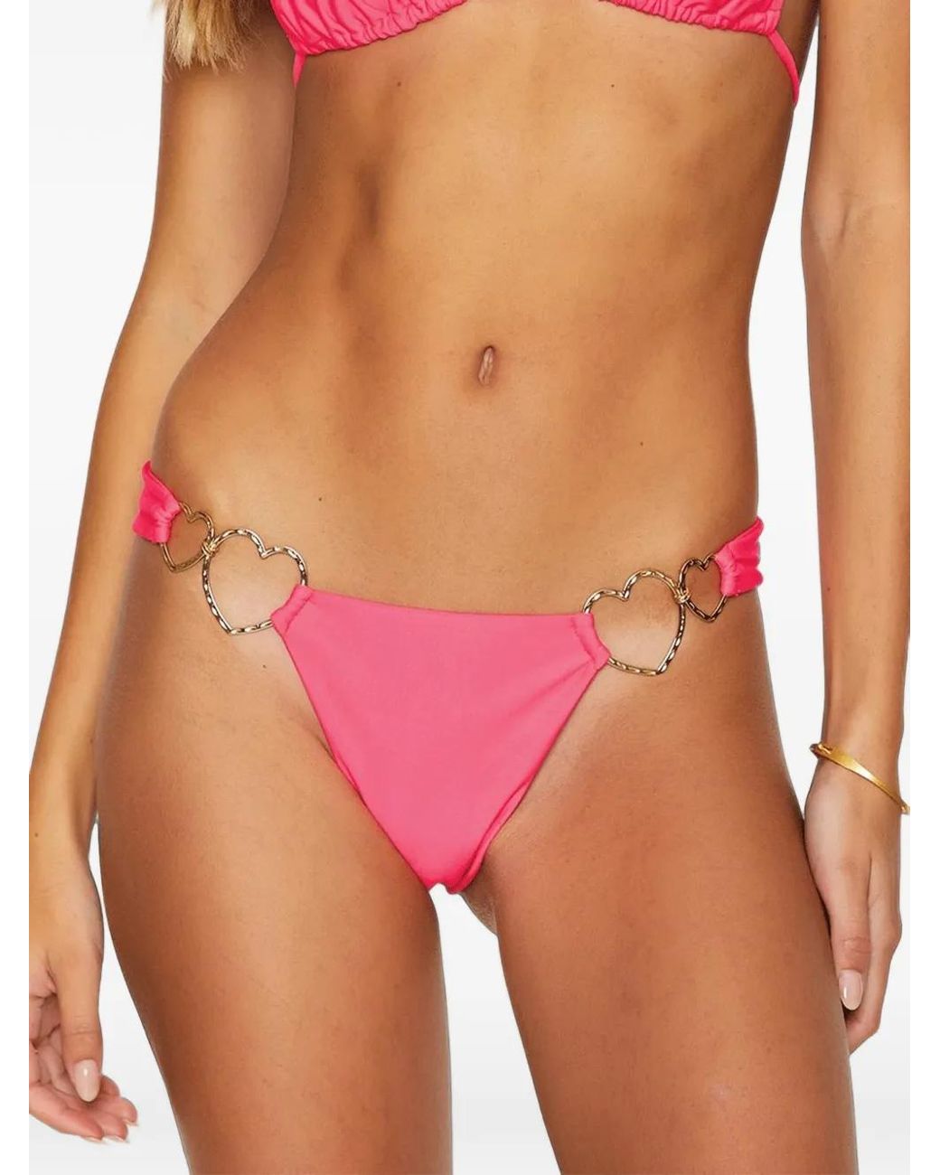 Beach Bunny Pink Nadia Bikini Bottoms
