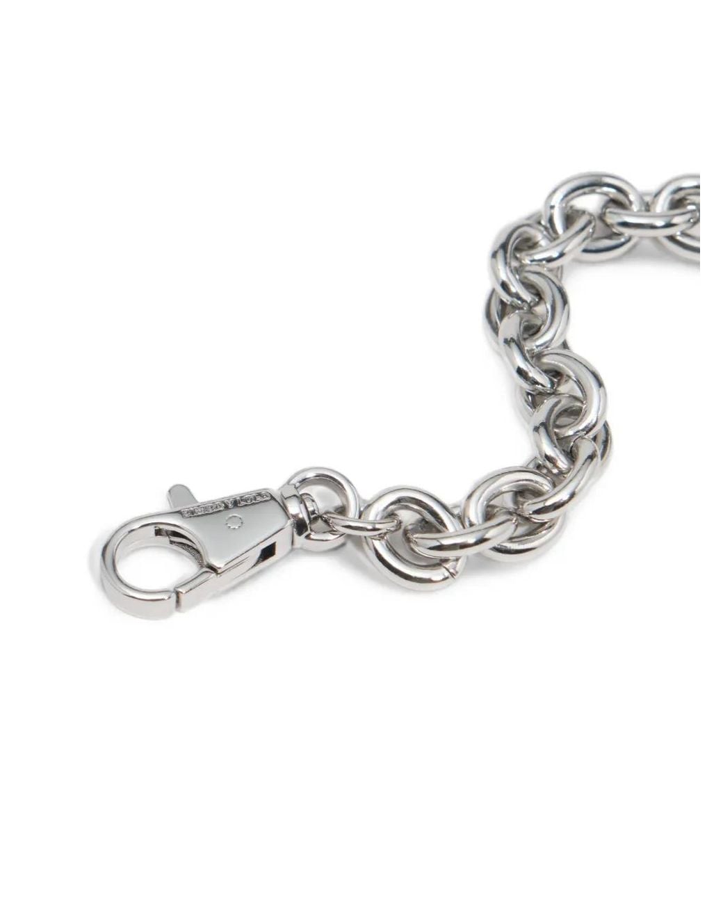 Bimba Y Lola Metallic Tulip Chain Necklace