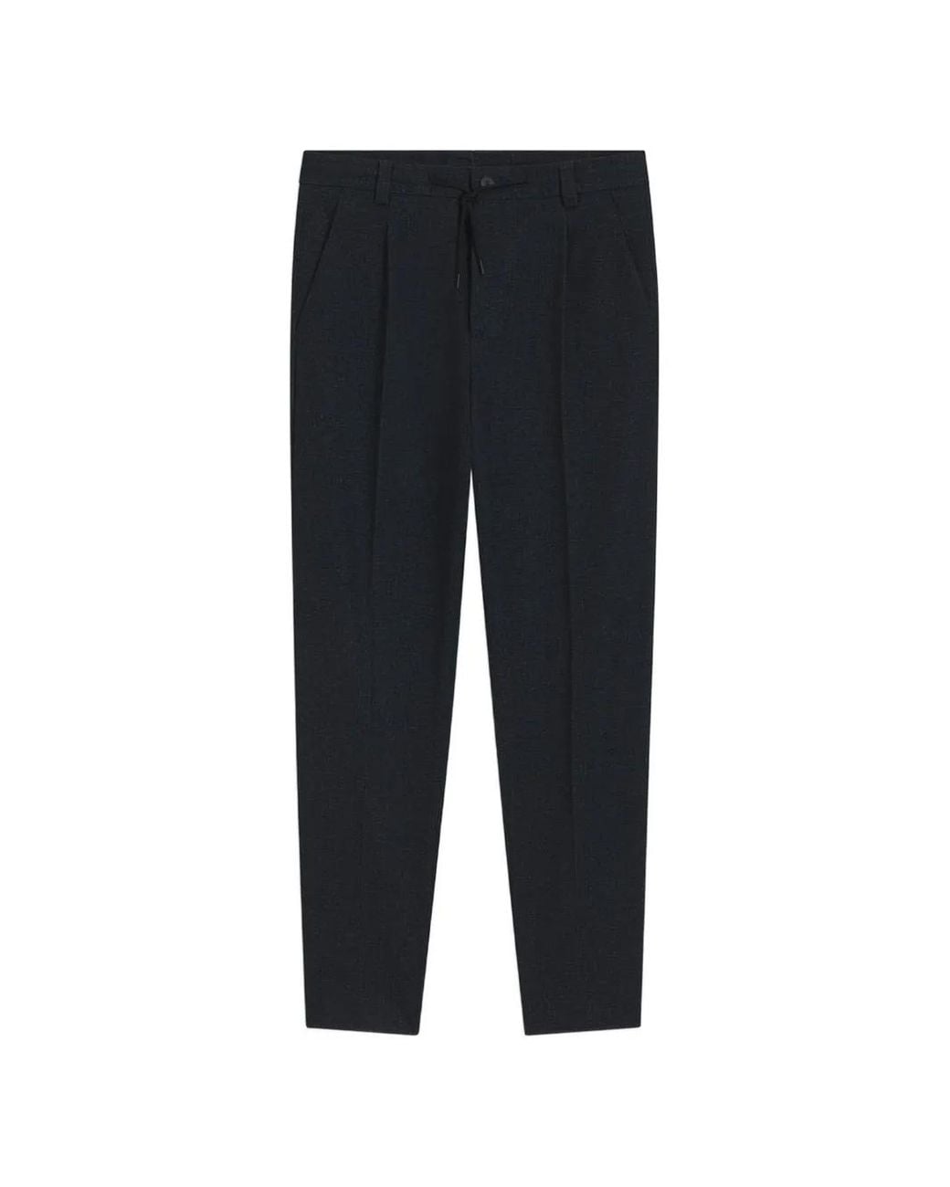 HUGO Black Pantalon Teagan261X-H À Coupe Moderne En Tissu Stretch Micro-Imprimé for men