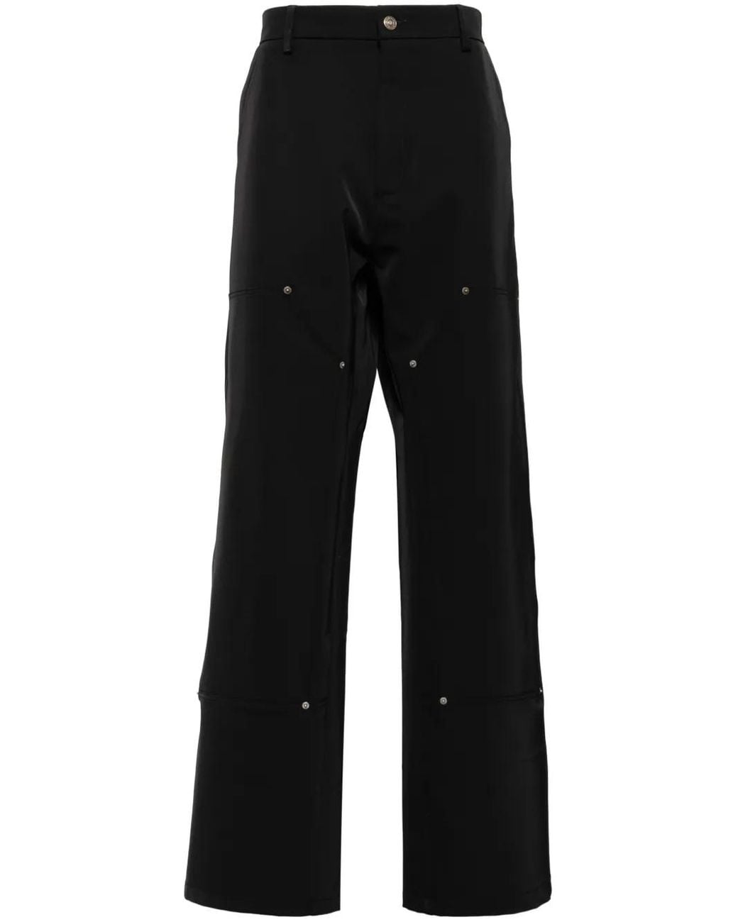 424 Twill Cargo Broek in het Black voor heren