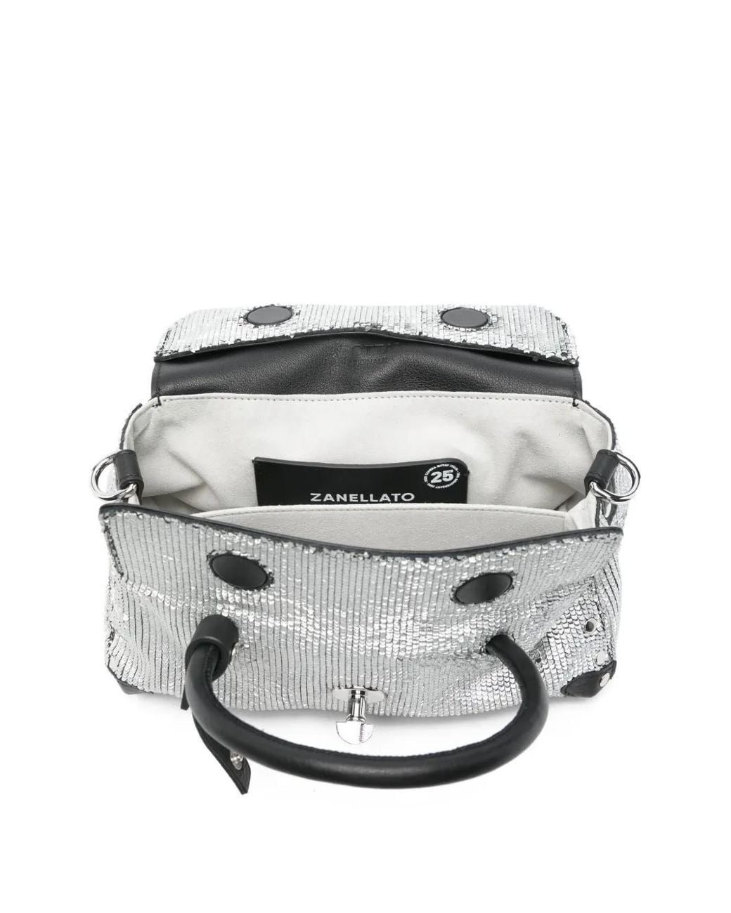 Zanellato Metallic Baby Dotta Tote Bag