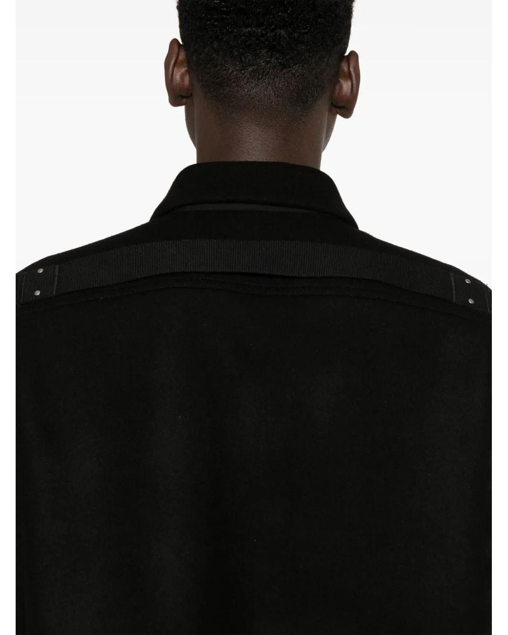 Rick Owens Brad Jack Van Scheerwol in het Black voor heren