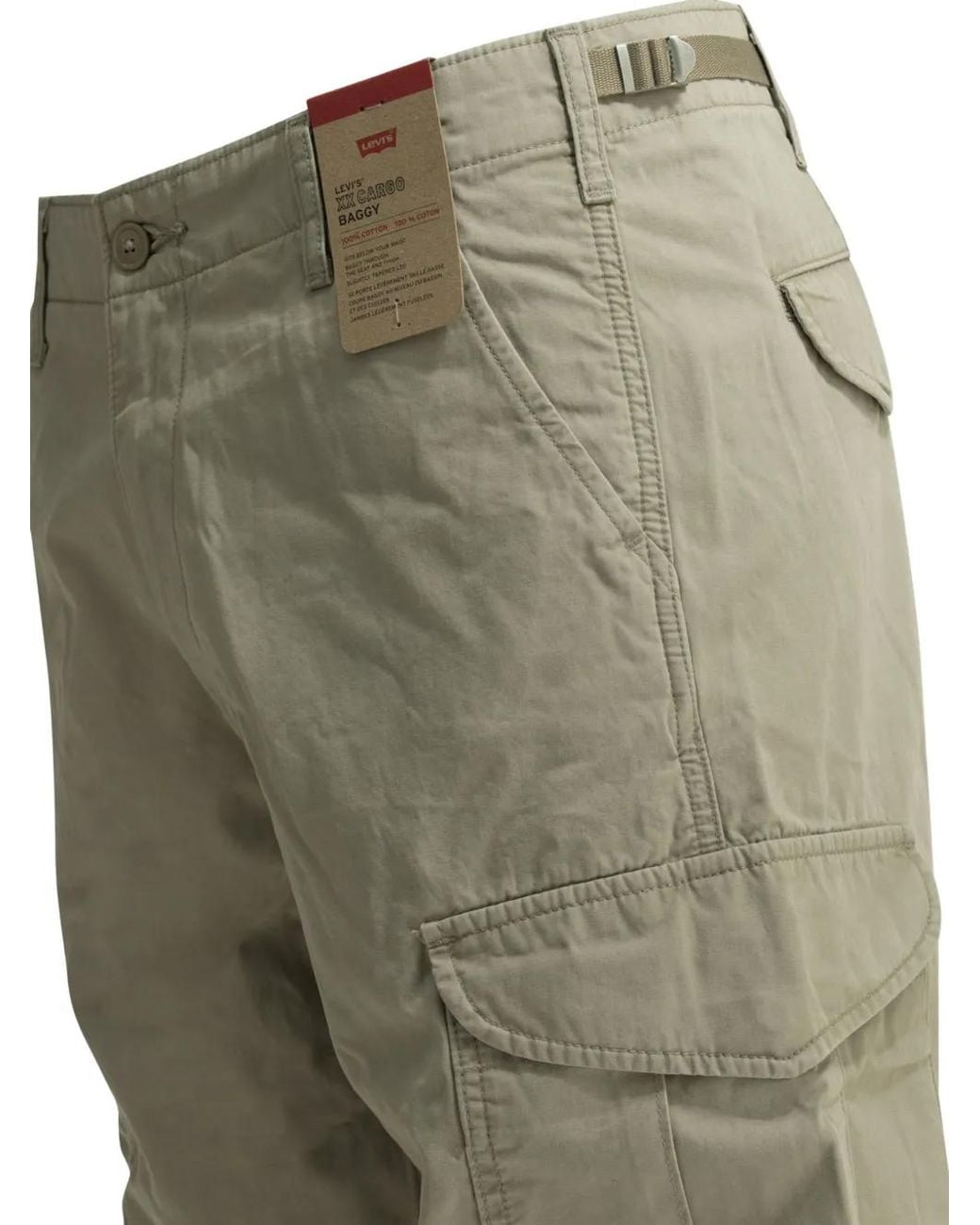 Levi's Green Xx Baggy Cargo Loose-Fit Trousers for men