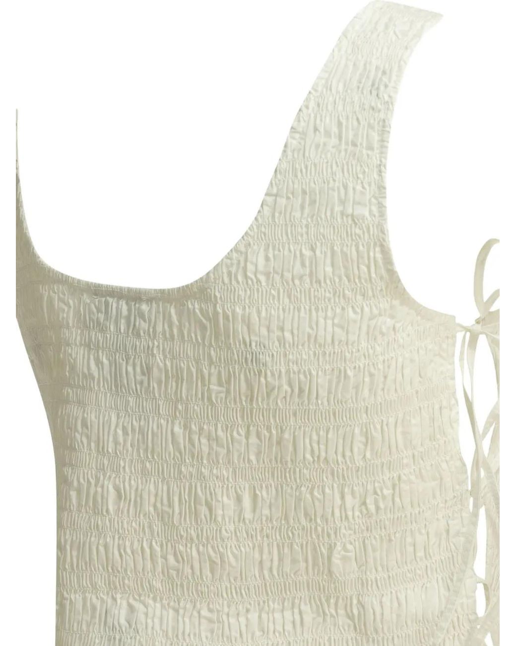 Ganni White Neutrals Tops