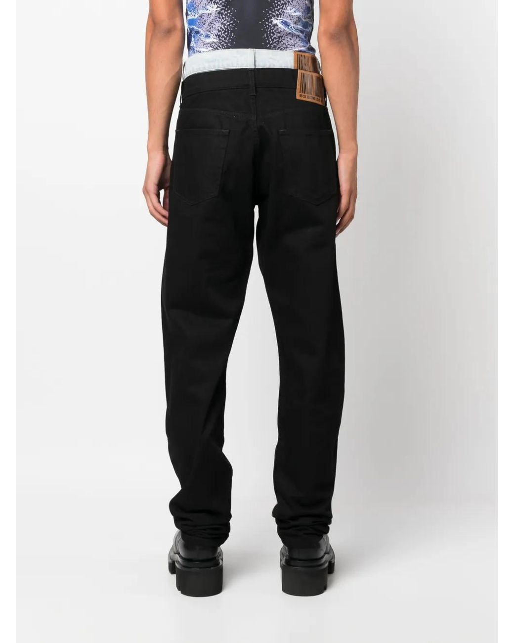 VTMNTS Straight Jeans in het Black voor heren